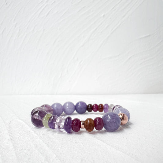 Lavender Amethyst, Amethyst and Agate
