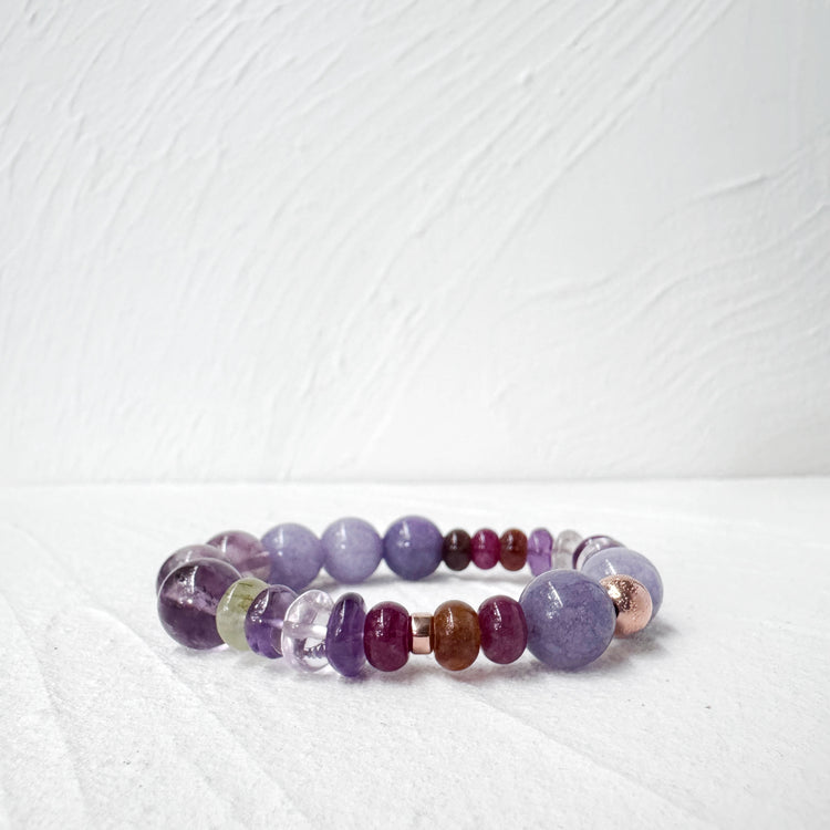 Lavender Amethyst, Amethyst and Agate