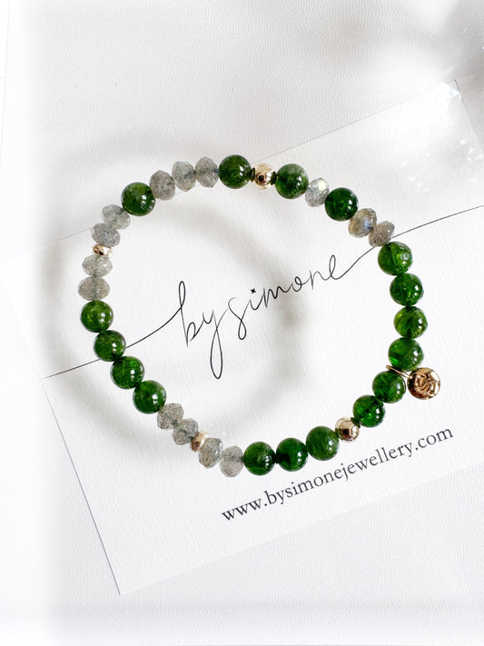 Diopside and Labradorite