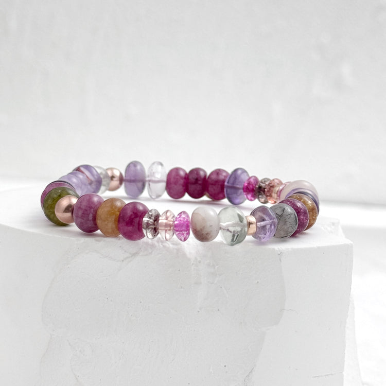Mixed Agate, Lavender Amethyst