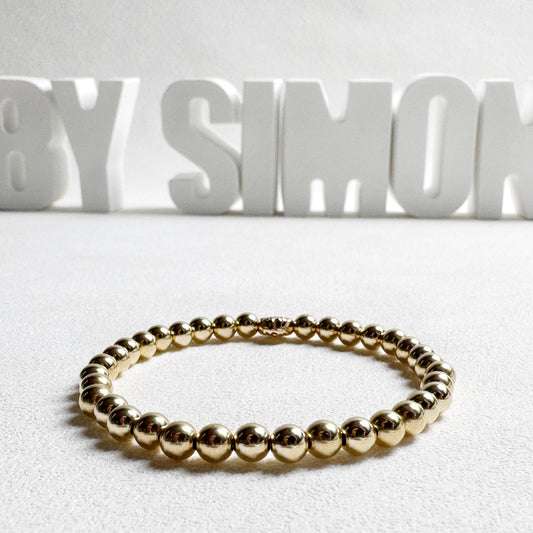 14k Gold Filled Beads Bracelet