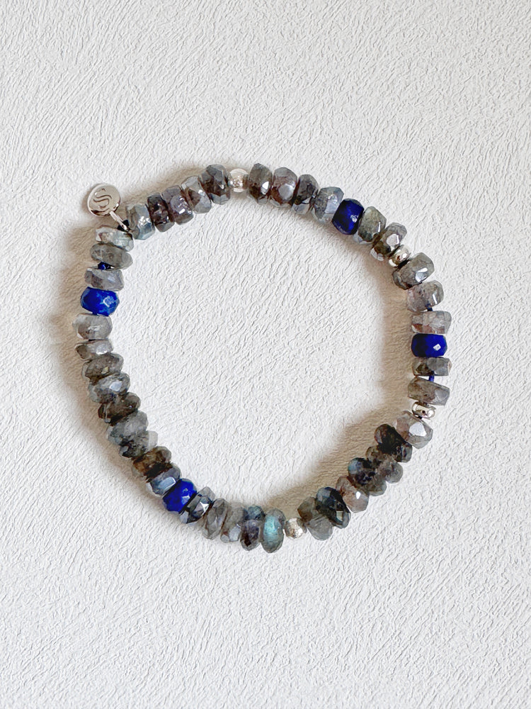 Labradorite and Lapis Lazuli