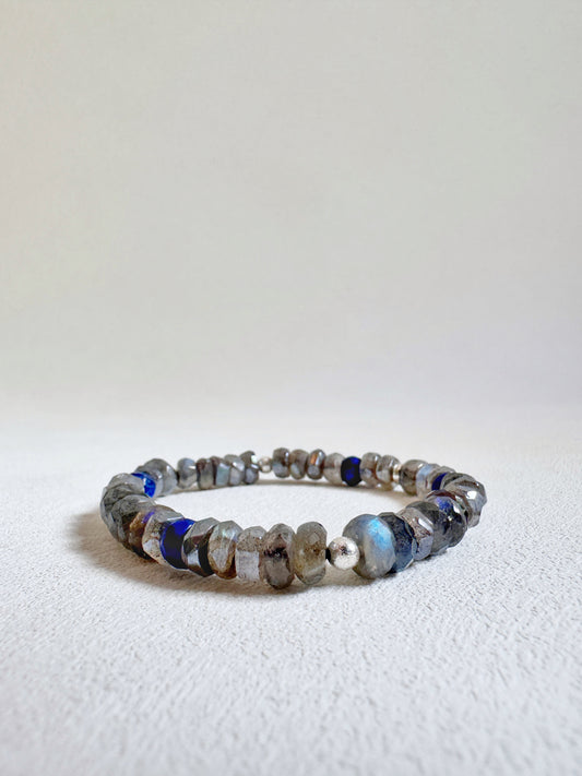 Labradorite and Lapis Lazuli