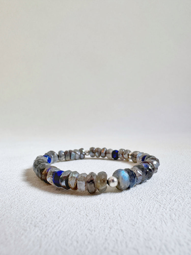 Labradorite and Lapis Lazuli