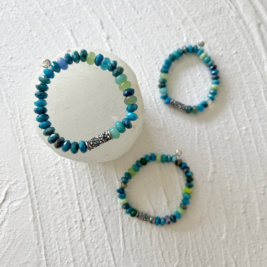 Apatite and mixed Agate