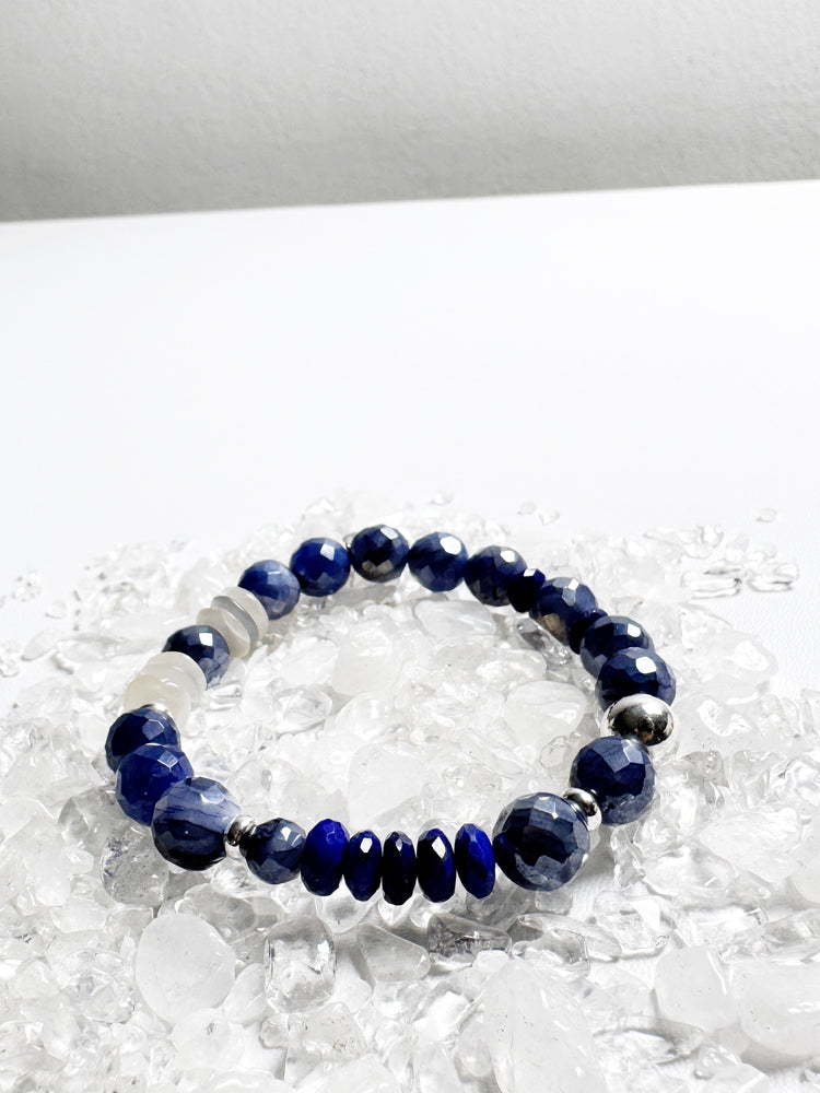 Moonstone and Lapis Lazuli