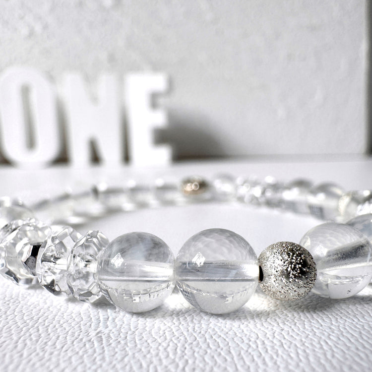 Blue Needle Quartz and Clear Quartz