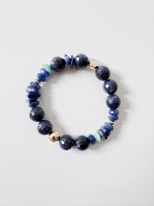 Sapphire, Lapis Lazuli and Kyanite
