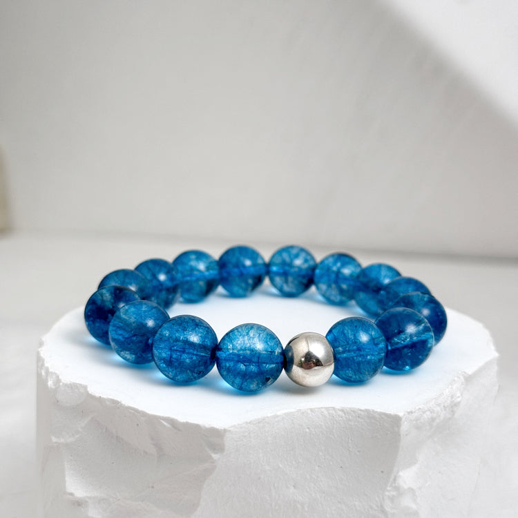Dyed Aquamarine