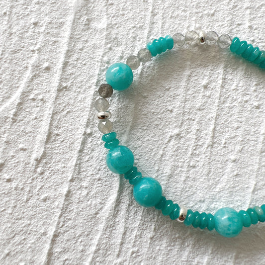 Amazonite and Labradorite