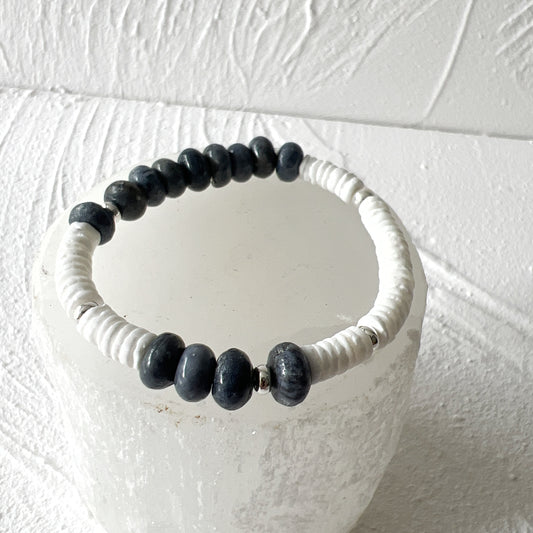 White Turquoise and Coral