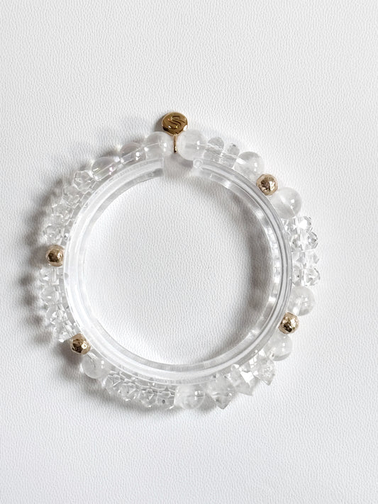 透明石英和赫基默鑽石