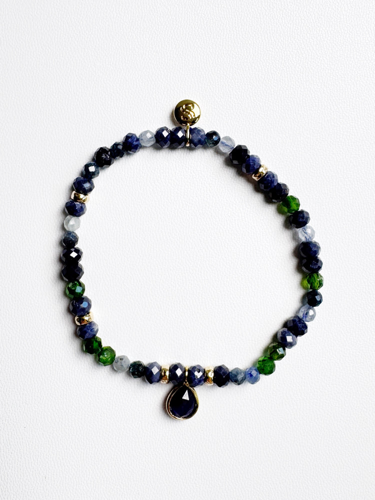 Sapphire, Kyanite and Diopside