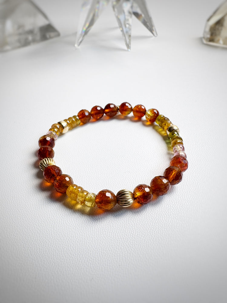 Citrine and Tourmaline
