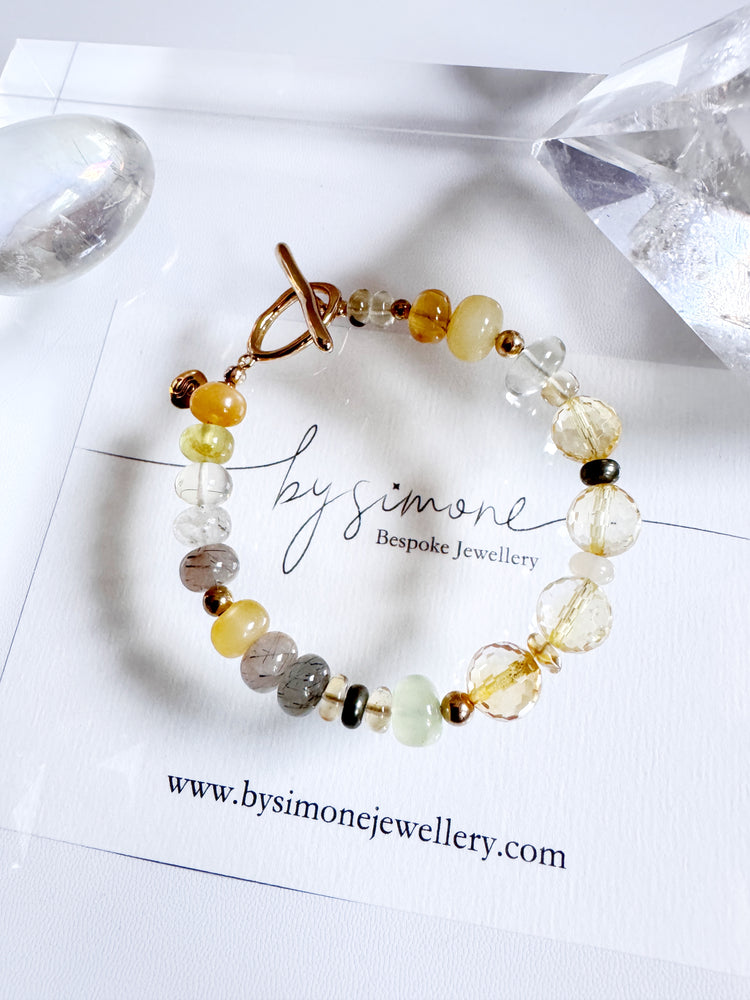Citrine and Agate