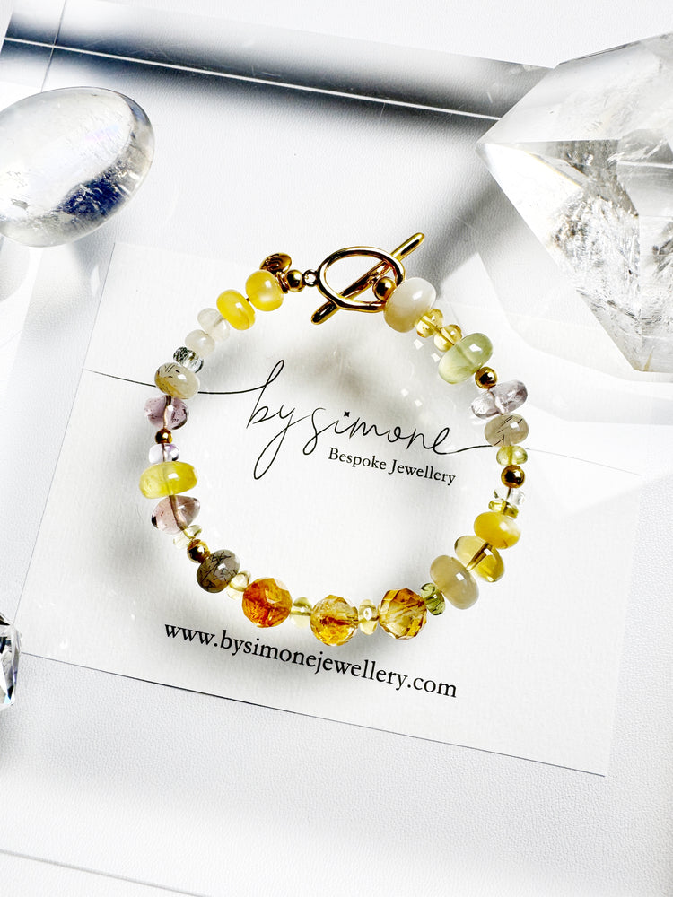 Citrine and Agate
