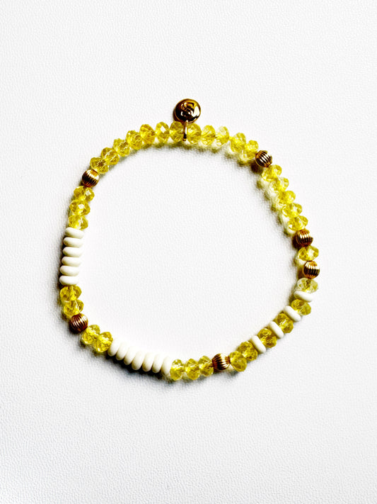 Citrine and Mother of Pearl