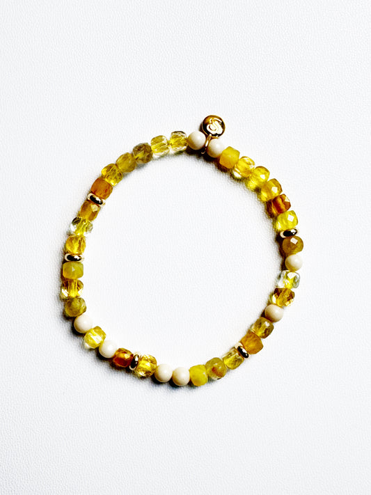 Citrine and Rutilated Quartz