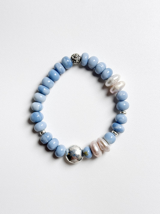 Blue Opal and Pearl