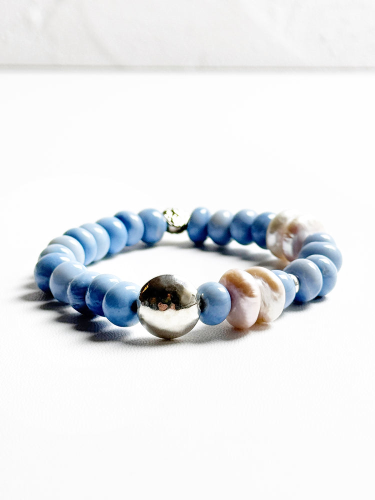 Blue Opal and Pearl
