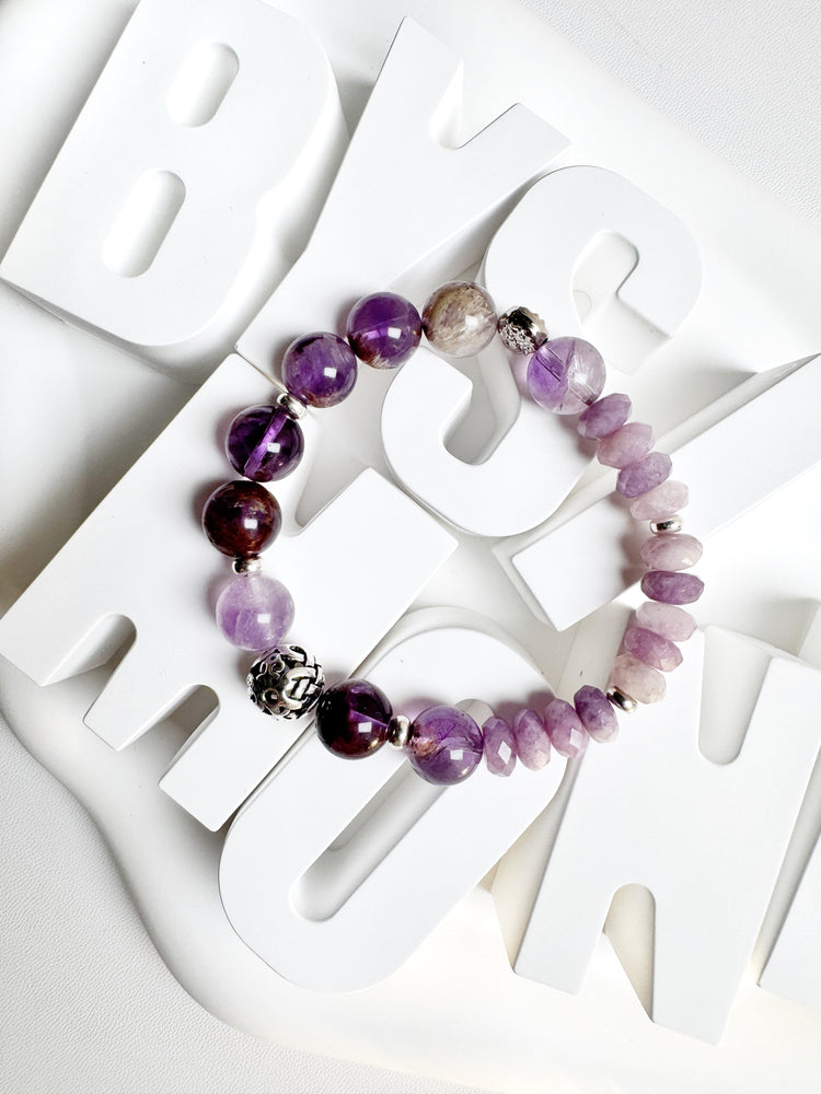 Phantom and Lavender Amethyst