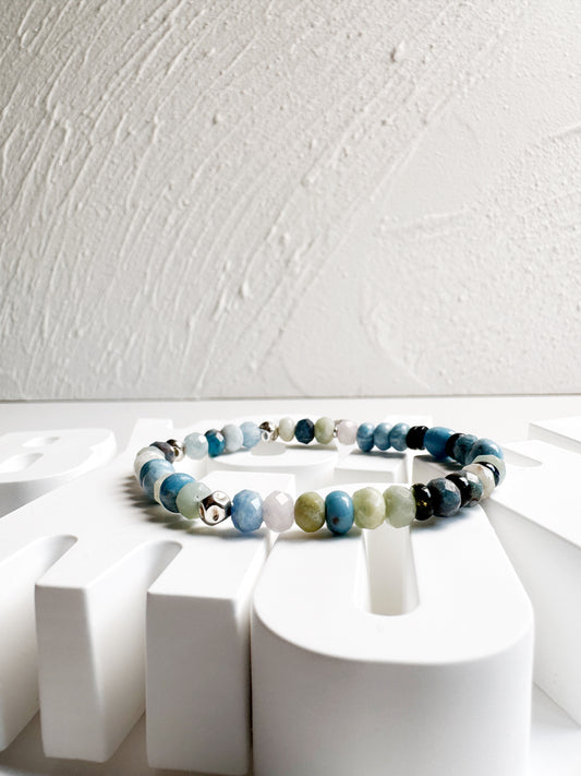 Morganite, Larimar and Tourmaline