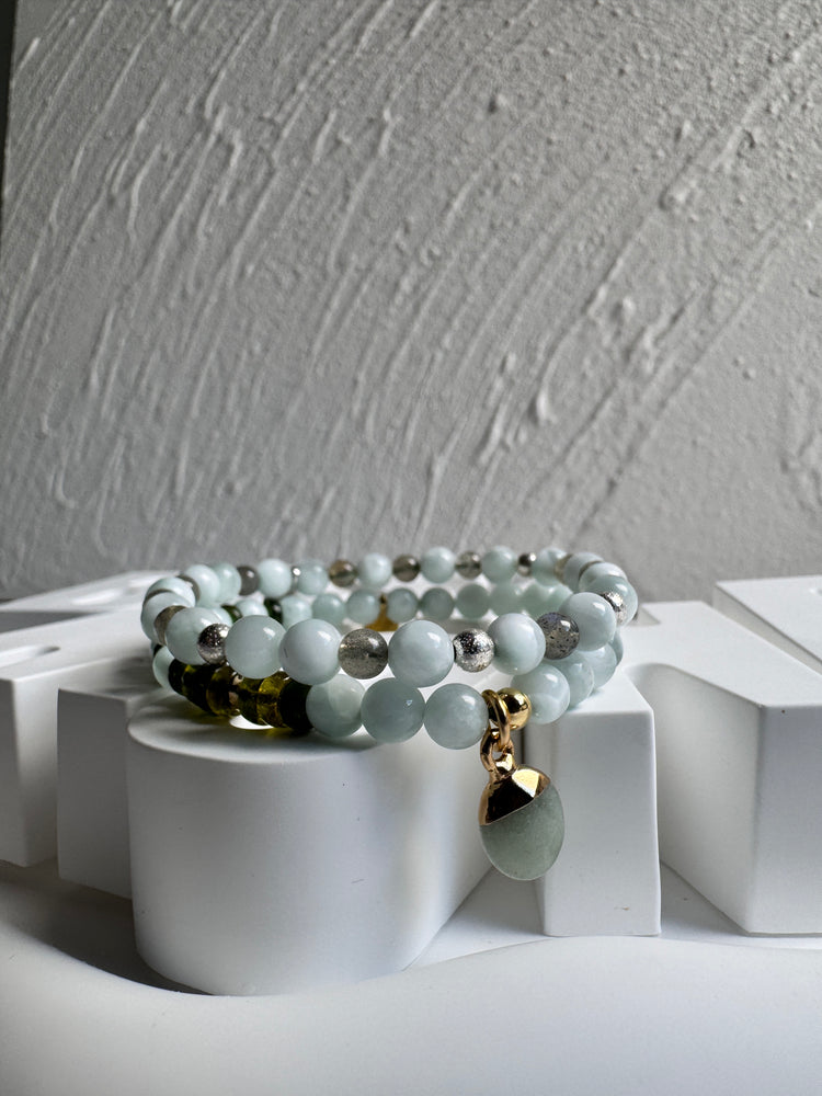 Larimar and Labradorite
