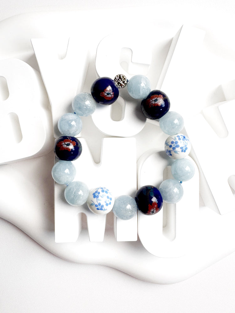 Porcelain and Aquamarine