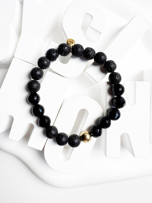 Lava Stone and Obsidian