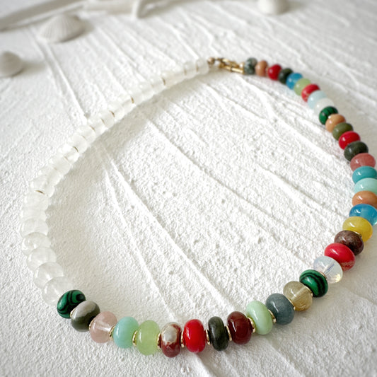 Multi Coloured Jasper Necklace