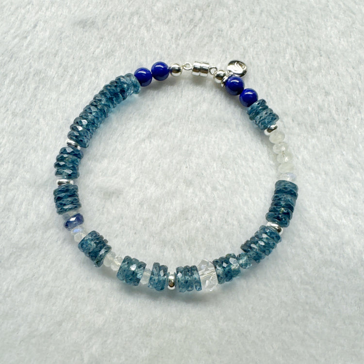 Kyanite and Moonstone