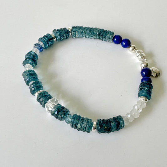 Kyanite and Moonstone