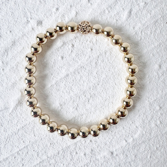 14K Gold Filled Beads 6mm