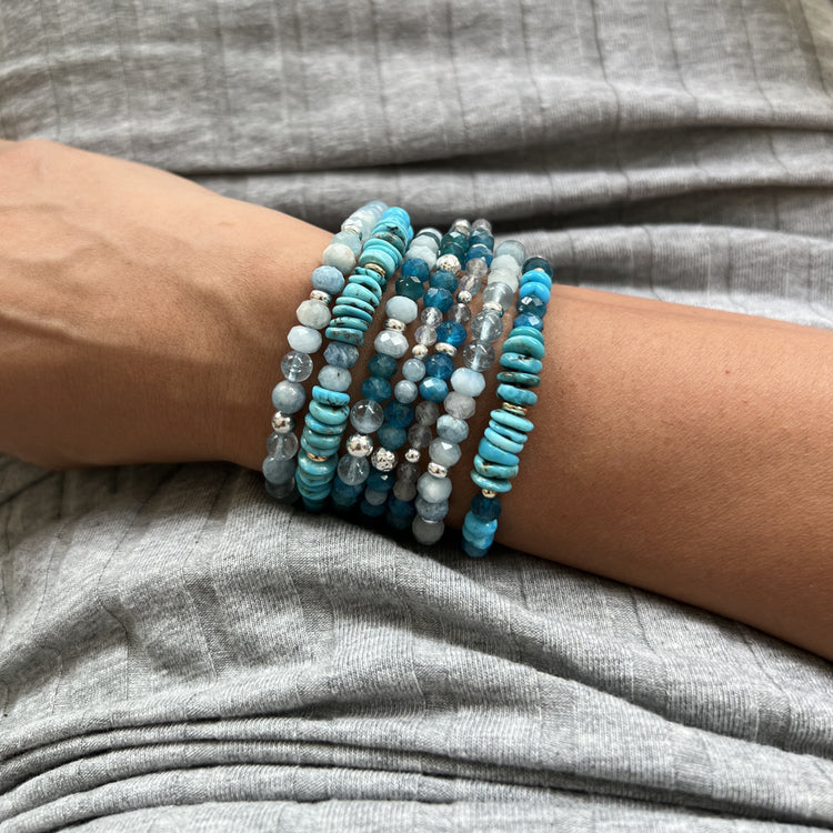 Apatite et Labradorite