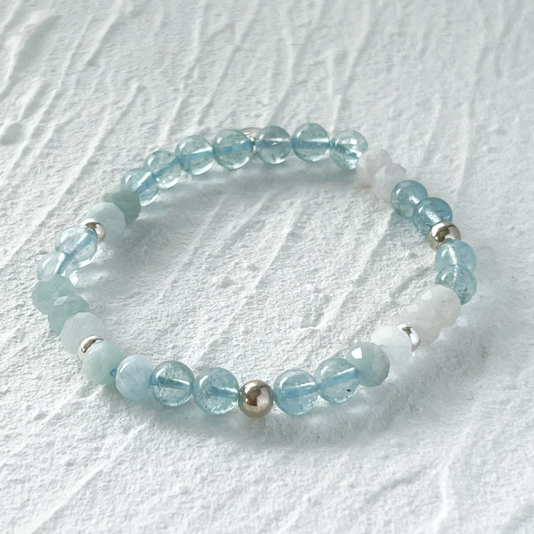 Aigue-marine et morganite