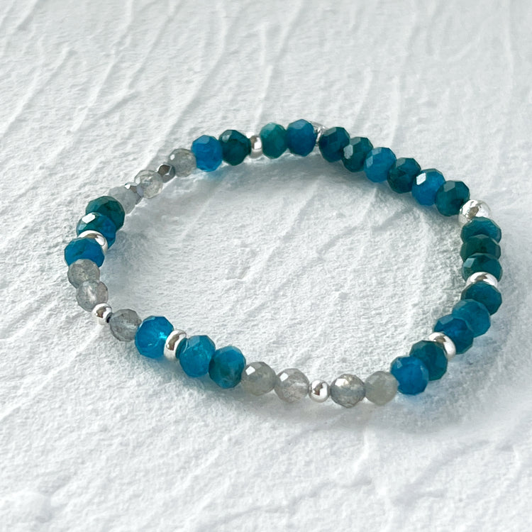 Apatite et Labradorite