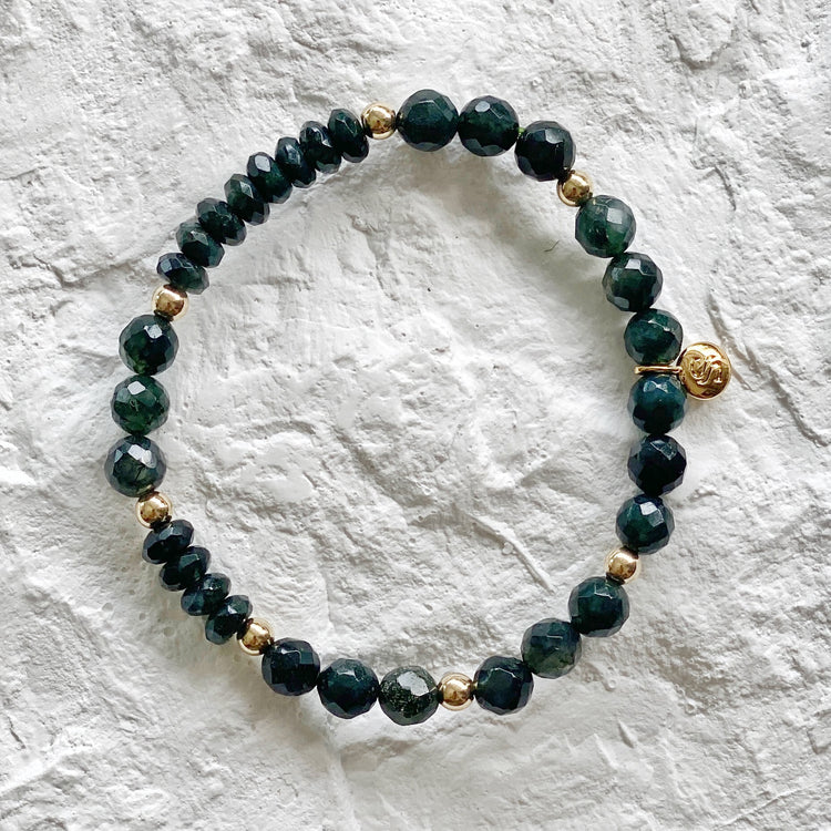 Green, Moss Agate and Diopside
