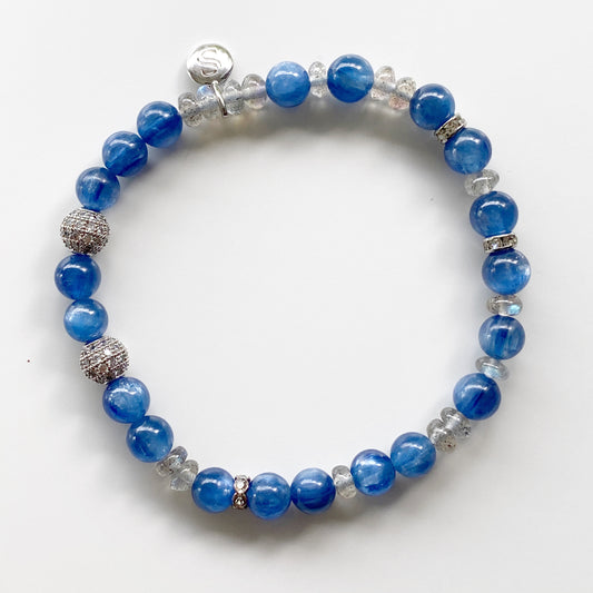 Kyanite and Labradorite