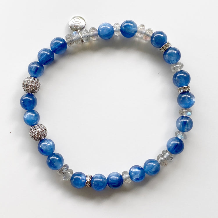 Kyanite and Labradorite