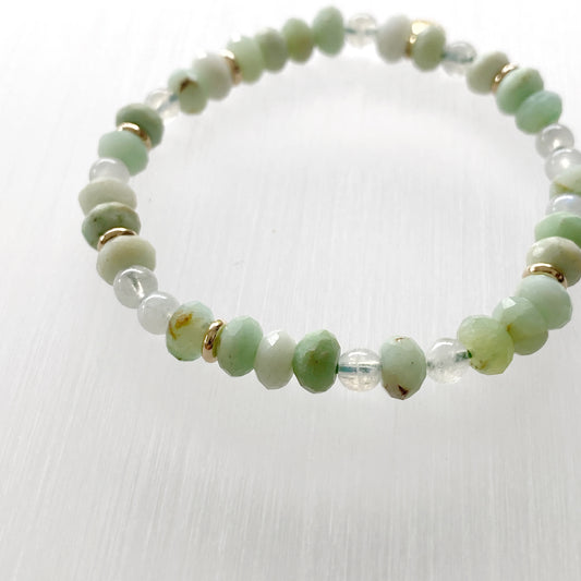 綠玉髓和月光石