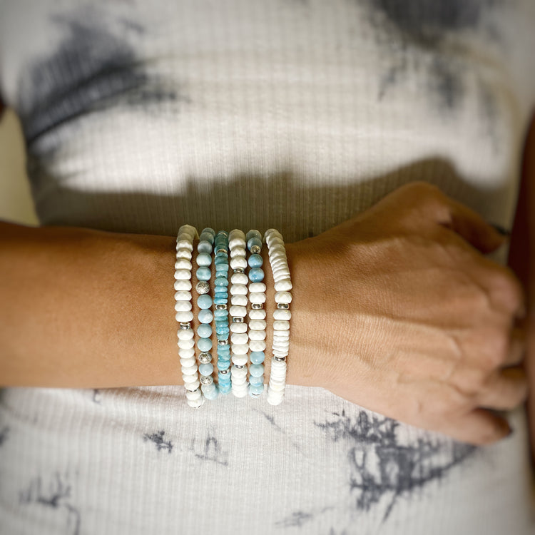 Turquoise blanche
