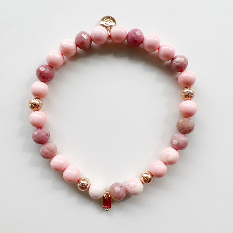 Pink Coral, Rhodonite