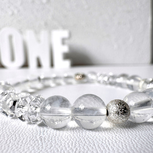 Blue Needle Quartz and Clear Quartz