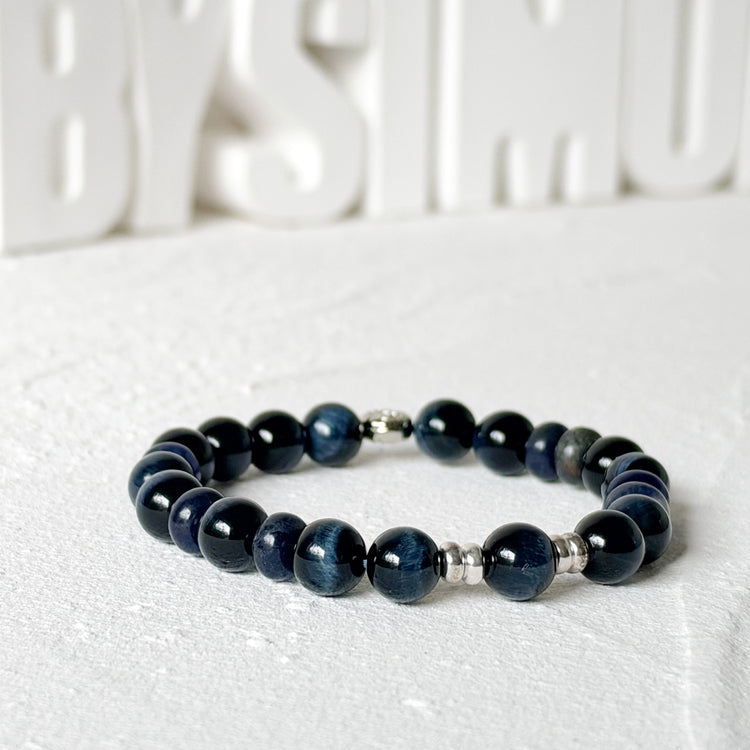 Midnight Hawk's Eye Bracelet