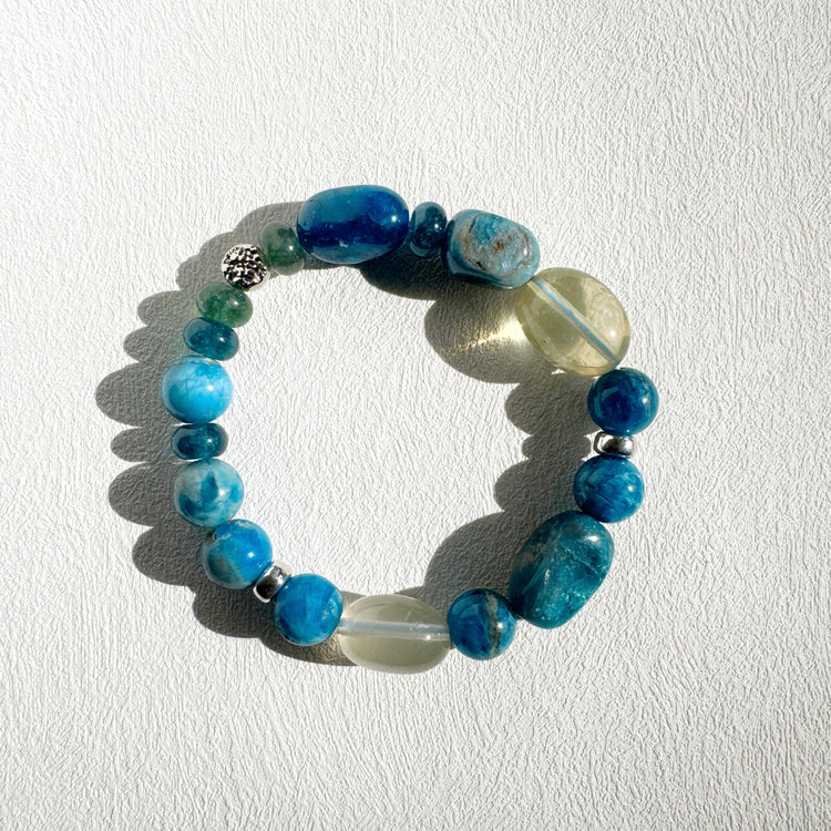 Apatite and Lemon Quartz