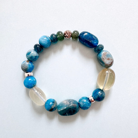 Apatite and Lemon Quartz