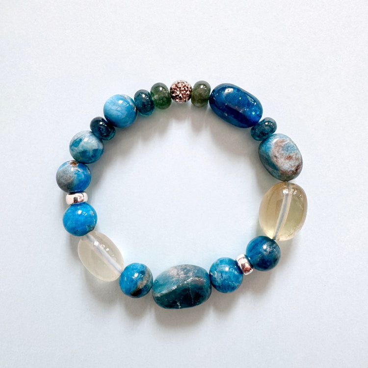 Apatite and Lemon Quartz