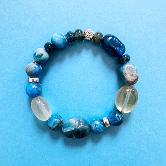 Apatite and Lemon Quartz