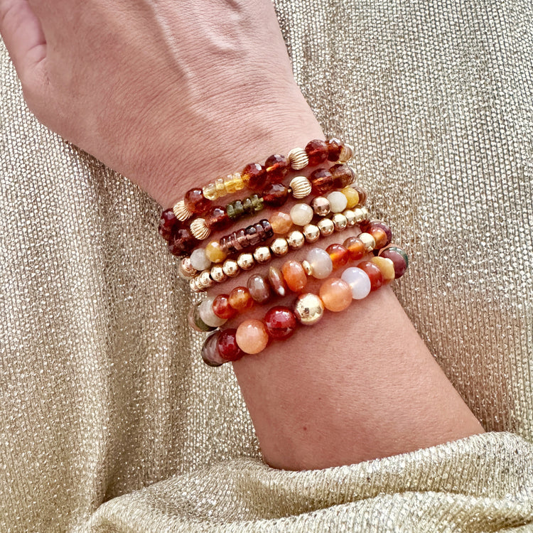 Carnelian and Indian Agate