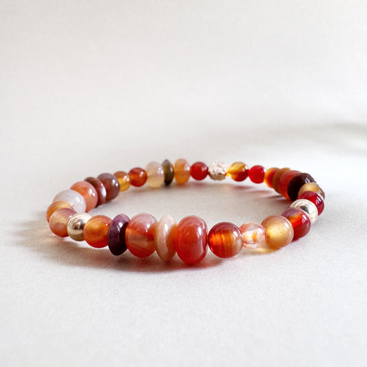 Carnelian and Indian Agate